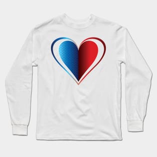 Patriot Heart Long Sleeve T-Shirt